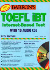 Image of TOEFL IBT : INTERNET-BASED TEST