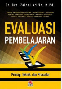 Image of EVALUASI PEMBELAJARAN : PRINSIP TEKNIK PROSEDUR
