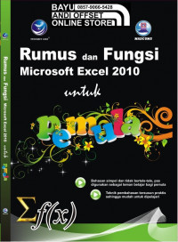 Image of MICROSOFT EXCEL 2010 UNTUK PEMULA