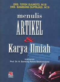 Image of MENULIS ARTIKEL & KARYA ILMIAH