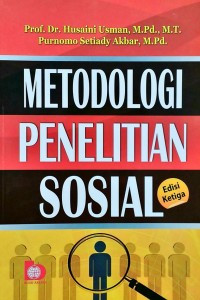 Image of METODOLOGI PENELITIAN SOSIAL (EDISI 3)