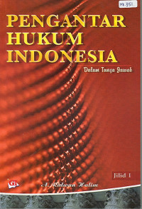 Image of PENGANTAR TATA HUKUM INDONESIA : DALAM TANYA JAWAB