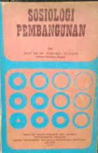 Image of SOSIOLOGI PEMBANGUNAN