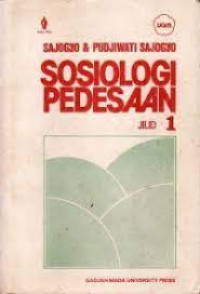 Image of SOSIOLOGI PEDESAAN