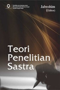 Image of TEORI PENELITIAN SASTRA