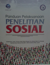 Image of PANDUAN PELAKSANAAN PENELITIAN SOSIAL