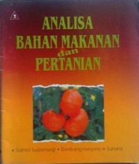 Image of ANALISA BAHAN MAKANAN DAN PERTANIAN