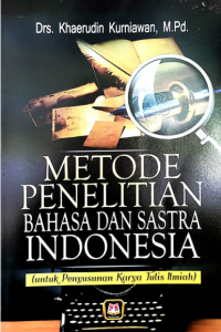 Image of METODE PENELITIAN BAHASA DAN SASTRA INDONESIA
