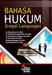 Image of PNRI BAHASA HUKUM : LEGAL LANGUAGE