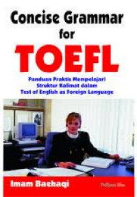 Image of PNRI CONCISE GRAMMAR FOR TOEFL